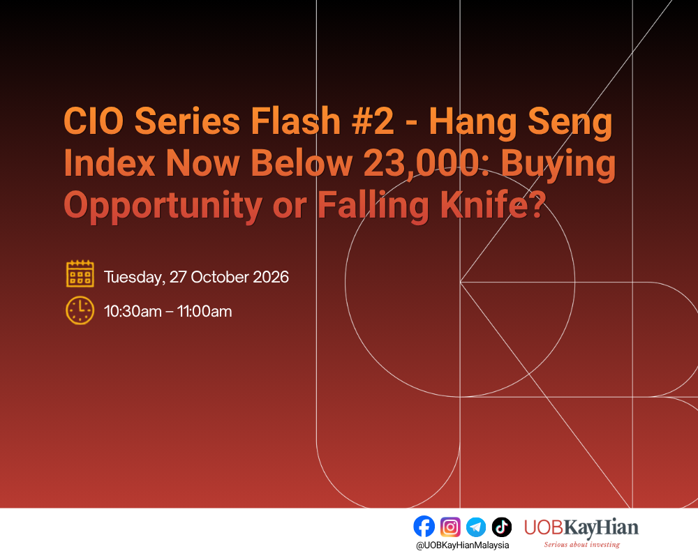 CIO Series Flash #2 - Hang Seng Index Now Below 23,000: Buying Opportunity or Falling Knife?
