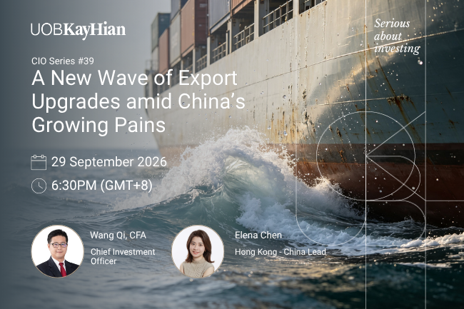 CIO Series #39: A New Wave of Export Upgrades amid China’s Growing Pains