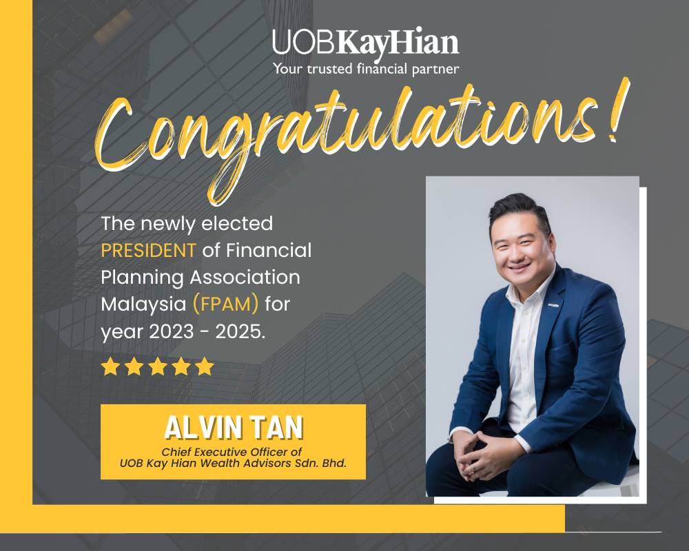 Congratulations to Mr Alvin Tan