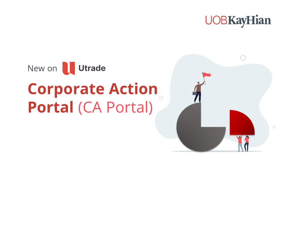 New on UTRADE: Corporate Action Portal