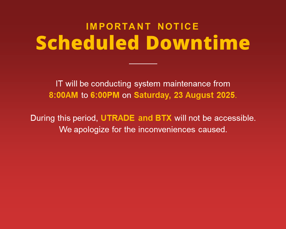 Scheduled Downtime