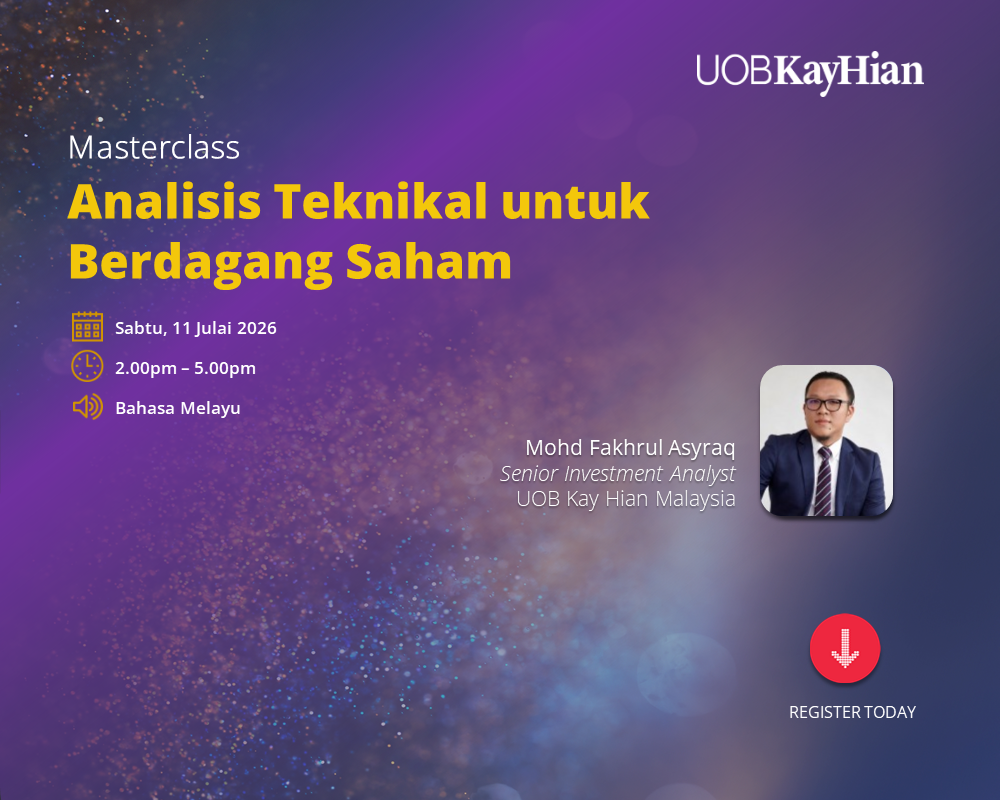 [WEBINAR] Masterclass: Analisis Teknikal untuk Berdagang Saham
