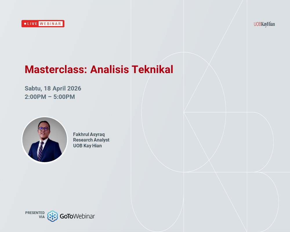 [WEBINAR] Masterclass: Analisis Teknikal untuk Berdagang Saham