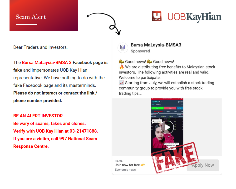 Scammer Impersonating Licensed Person